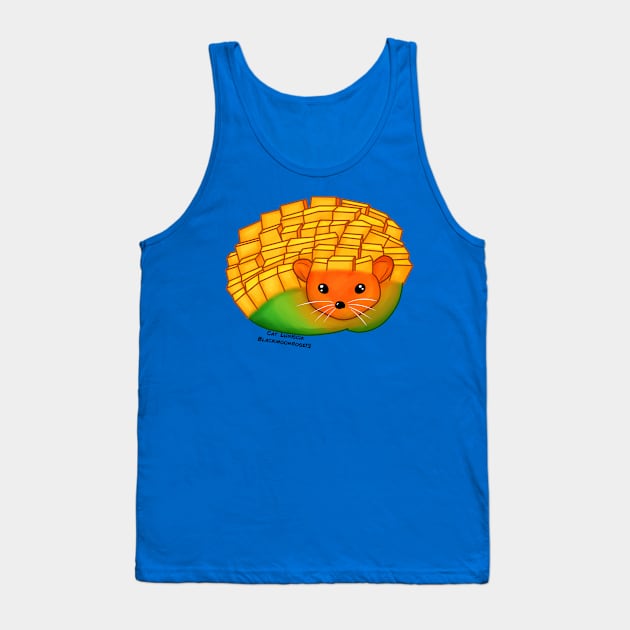 Mango Hedgehog Tank Top by Blackmoonrose13